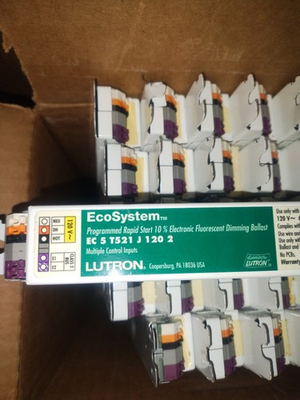 #ad Lutron Eco System Ballast Ec5T521J1202 Rapid Start 120v or 277v $40.00