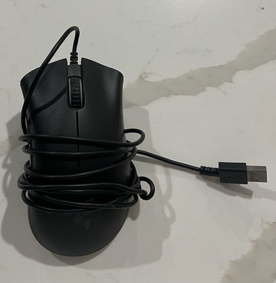 Razer DeathAdder Essential Wired USB Optical Gaming Mouse 6400 DPI 5Btn Black
