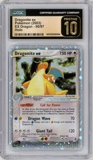 Pokemon Dragonite EX #90 EX Dragon Holo CGC Pristine 10 on eBay