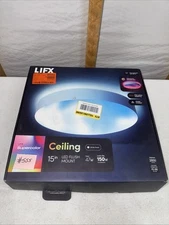 Lifx 15 in. White Smart Wi-Fi Dimmable Ceiling Light (Lightly Used)