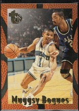 Muggsy Bogues 1994-95 Topps Embossed #9 Charlotte Hornets