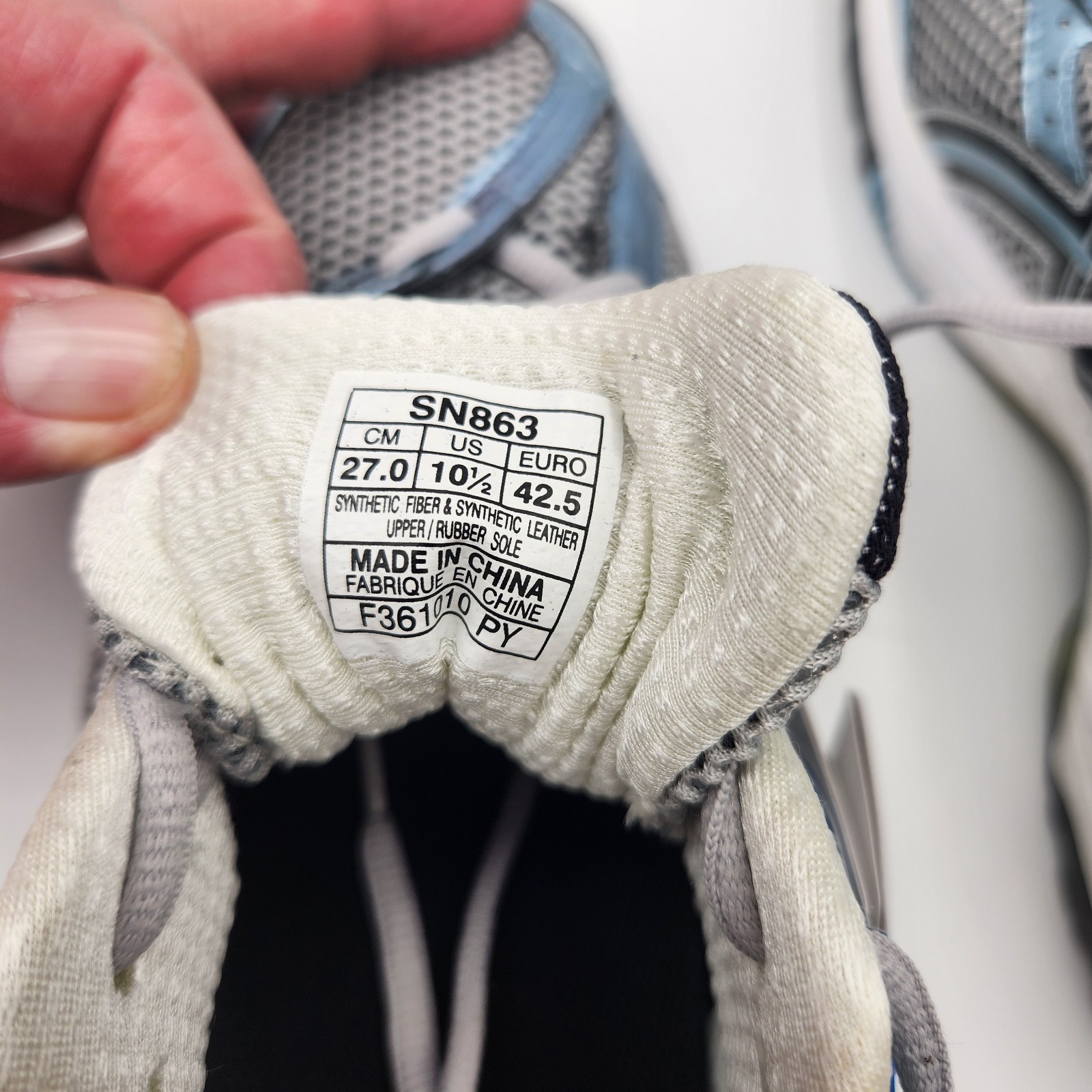 Asics Womens Gel Intensity 10.5 Duomax Metallic Blue Gray New With Tags No Box thumbnail 16