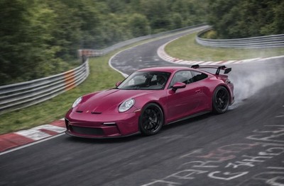 1/12 Porsche 911 GT3 ( 992 ) - Ruby Star Neo - 2021 - 1/12 - GT Spirit - GT536