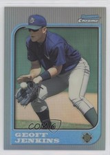 1997 Bowman Chrome Refractor Geoff Jenkins #176 0s4r
