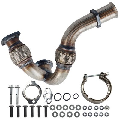 Y-Pipe Up Pipe Turbo Install Kit For 2003 - 2007 Ford 6.0 Powerstroke