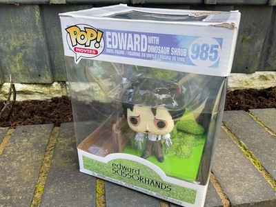 POP MOVIES EDWARD SCHERENHÄNDE DINOSAURIER STRAUCH FUNKO FIGUR 985 VINYL SELTEN IMPORT