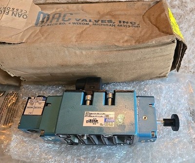MAC VALVES PPE 111JR MODEL MV-A3B-A121 SOLENOID SFA OVERIDE  PART # 104070