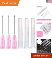 Versatile 100 Pack 18Ga 1 Inch Sterile Injection Needles for Industrial Use