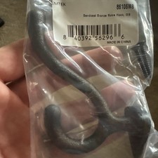 Quantity 25 -86106 Sandcast Bronze 4-1/4 Inch Double Robe Hook, Medium Bronze