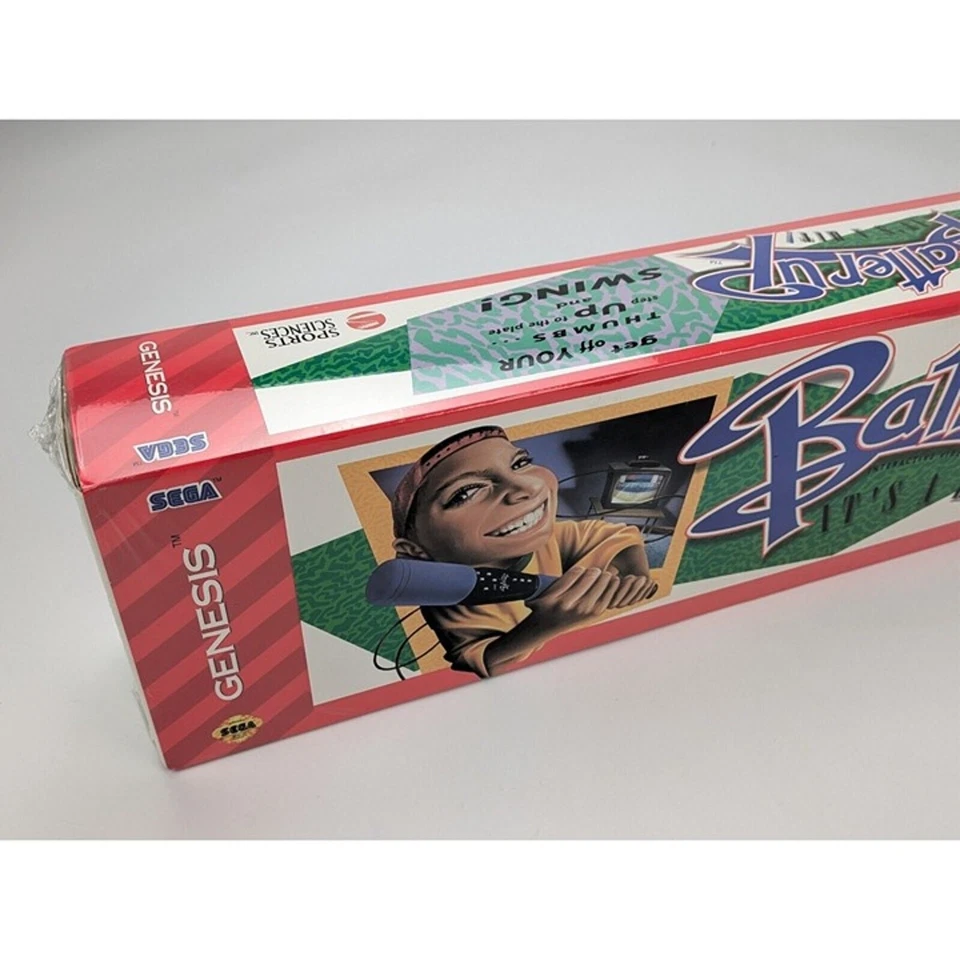 Batter Up Baseball Bat Controller Sega Genesis NOS Factory Sealed NEW Rare - Image 2 of 4