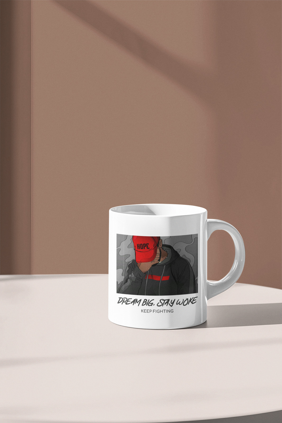 Dream Big Retro Style Ceramic Coffee Mug image 5