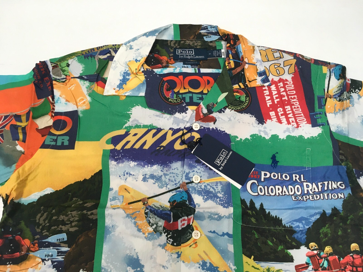 Polo Ralph Lauren Sportsman Kayak Expedition Shirt Stadium Pwing