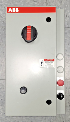 #ad ABB Pump Starter Disconnect Panel J1J1 AK1J8 3ph 5200 FUS STR N1 208V NIB $499.00