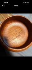 Solid Vintage wooden bowl 10  