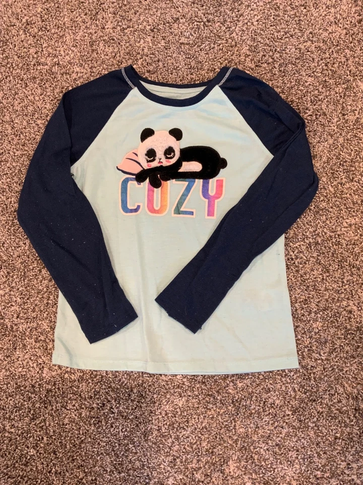 Pijama para niñas, de Wonder Nation, talla 7/8 Foto 2 de 3