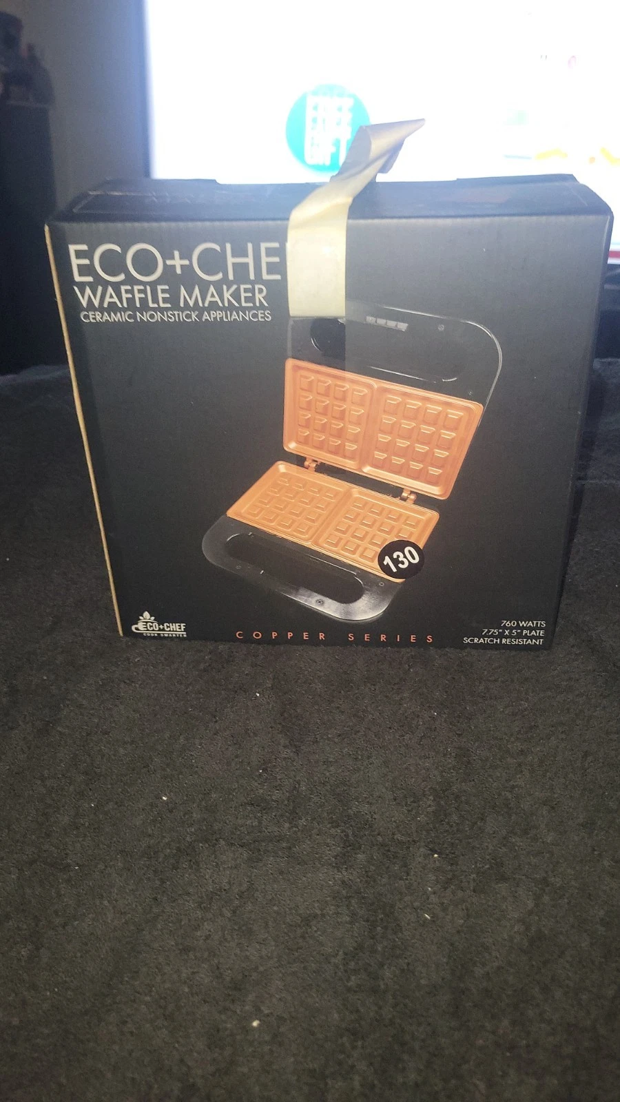 Eco+Chef Copper Series Electric Waffle Maker