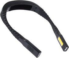 Rechargeable Neck Light with Dual-Sided LED, 1200Mah Battery, Large Velvet Neck