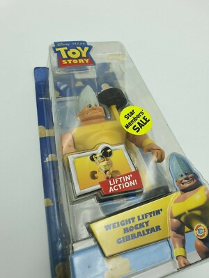 Rocky Gibraltar Toy Story Weight Liftin Action Figure Mattel