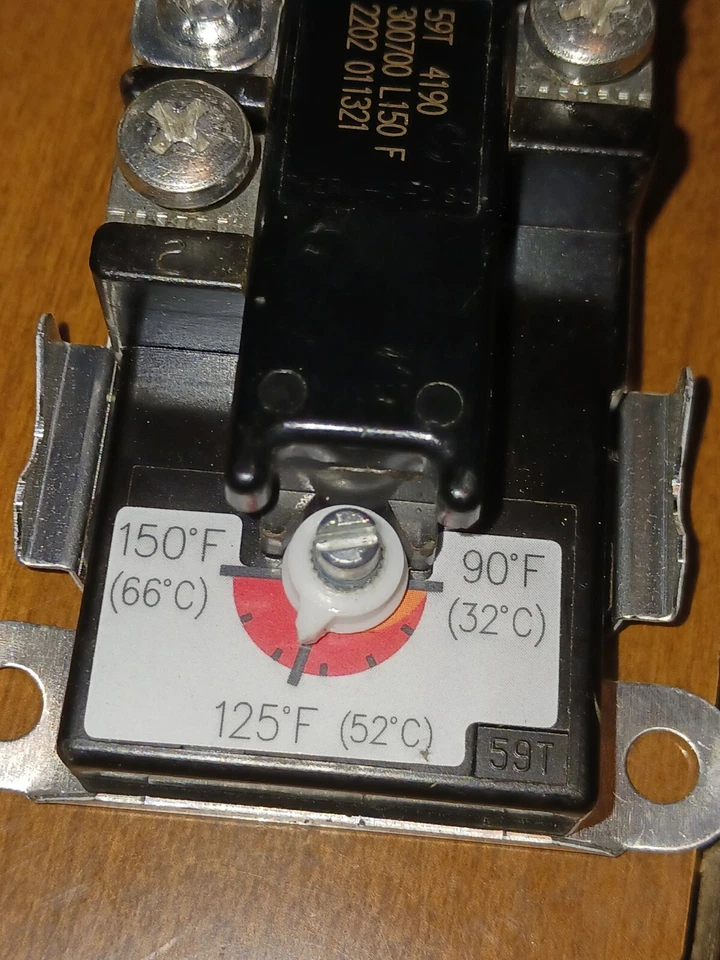 Rheem-Thermostat-Electric, Black - Image 4 of 4