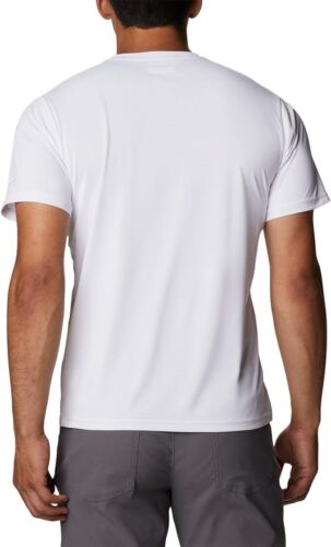 Columbia Men's Hike Crew Omni Wick Short Sleeve Tee Shirt Hiking, M - Picture 3 of 4