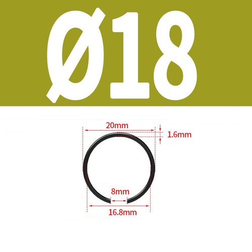 Retaining Snap Rings For Shafts / For Bores Spring Steel DIN 7993 A / DIN 7993 B - Picture 55 of 90