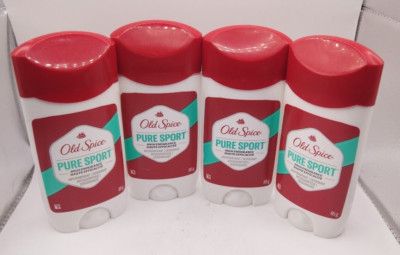 4 Pack Old Spice Men's High Endurance Pure Sport Deodorant Stick 85g New EXP26