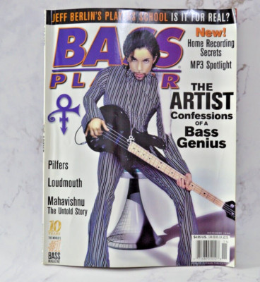 Bass Player (Nov 1999) The Artist - Prince / Pilfers / Loudmouth / Mahavishnu