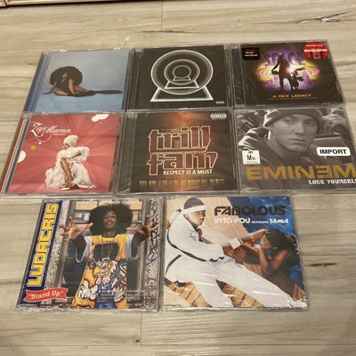 8 BRAND NEW HIP HOP CD LOT Lizzo - Special Russ Space Jam Eminem Trill Fam Luda