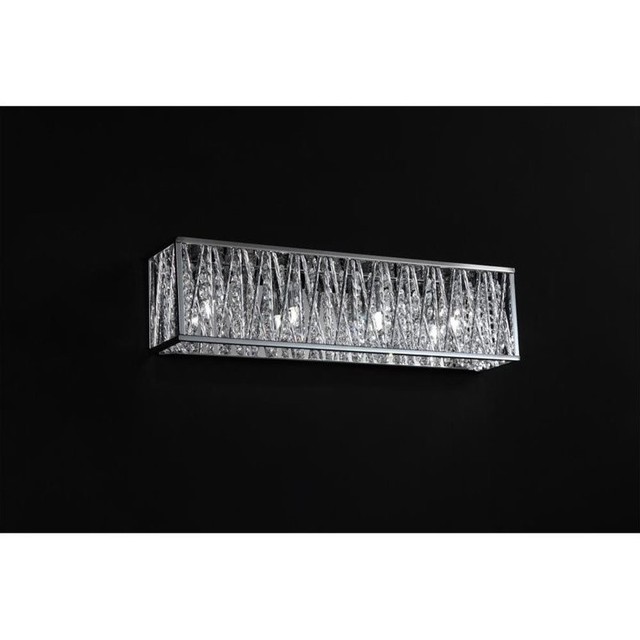 Z-Lite Terra 4 Light Vanity in Chrome 872ch-4v for sale online | eBay