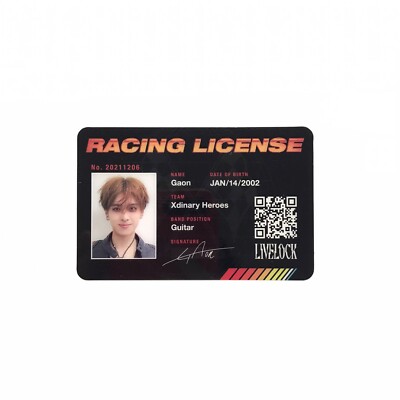 Xdinary Heroes] Livelock / Official Credential Card | eBay