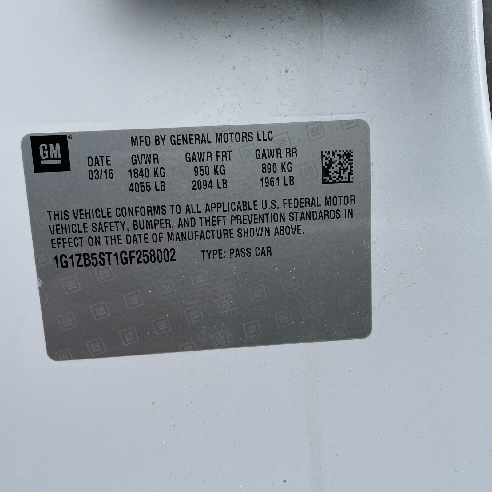 20162017 Chevy Malibu Antenna Shark Fin Roof Mount GPS Navigation