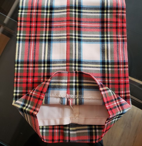 New J.Crew Tall Willa cropped flare pant in Snowy Stewart tartan Sz 0 Tall $188 - Picture 12 of 13