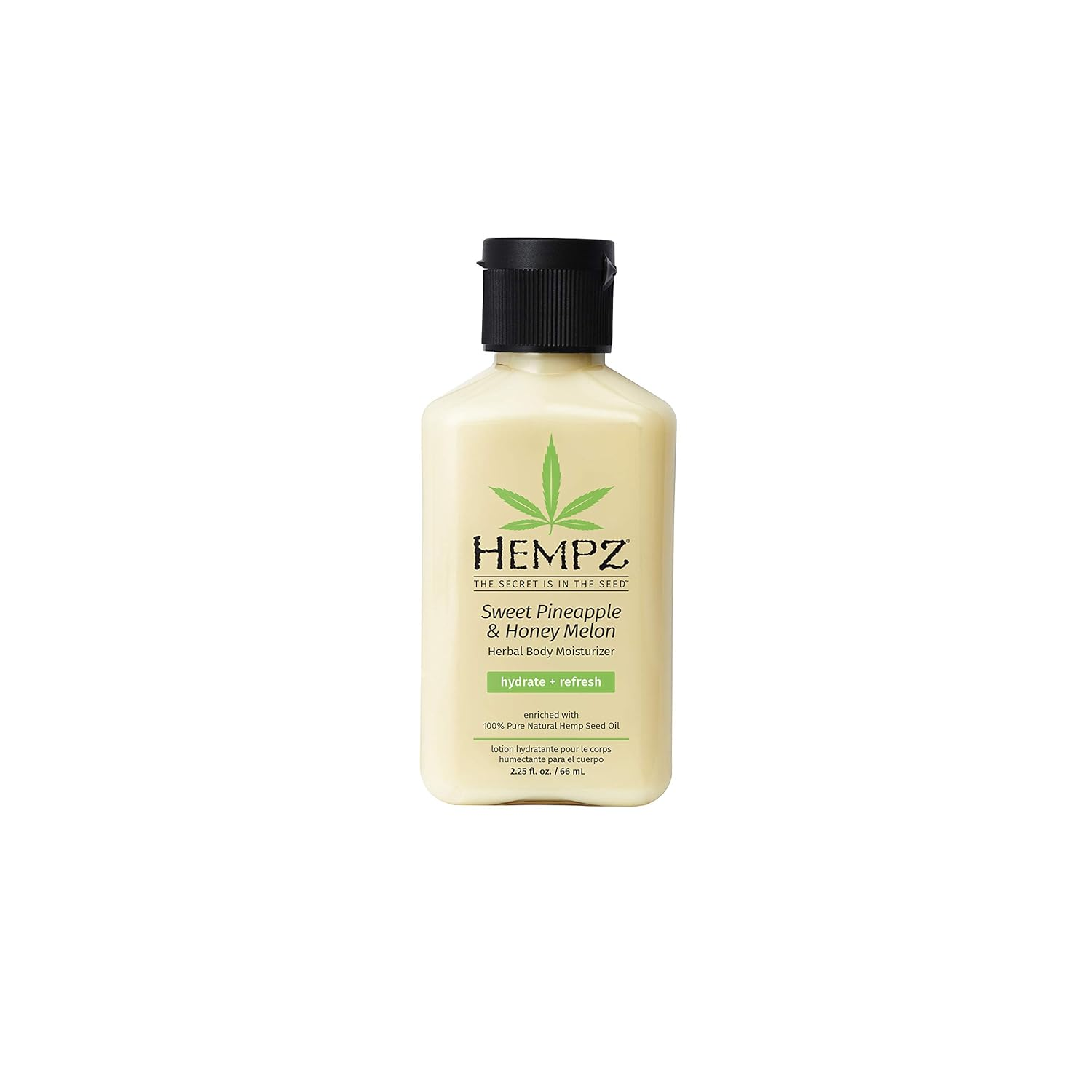 Sweet Pineapple & Honey Melon Moisturizing Skin Lotion, Hemp Seed Herbal