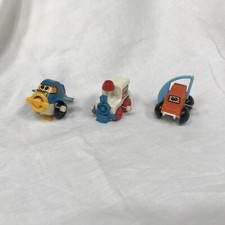 Vtg 1978 Tomy Wind Up Plastic Flip Flop Toy Car Airplane Train Parts or Repair
