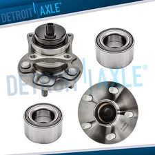 4pc Front Wheel Bearings & Rear Hubs Assembly Set for 2009 - 2019 Toyota Corolla