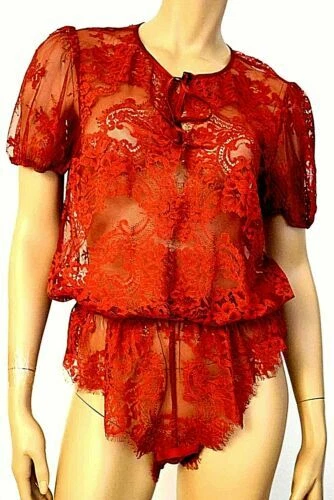 Silk Red Lingerie & Nightwear for Women