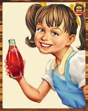 Bilz y Pap - Soft Drinks - Chile - Rare - Metal Sign 11 x 14