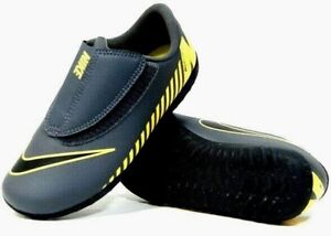 Nike Mercurial Vapor Club (V) Junior Kids Astro Turf Trainers Ronaldo Grey Yello | eBay