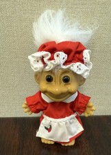 Vintage Troll Doll Russ Berrie Holiday Clothing Cutie Pie Mrs Claus 5  