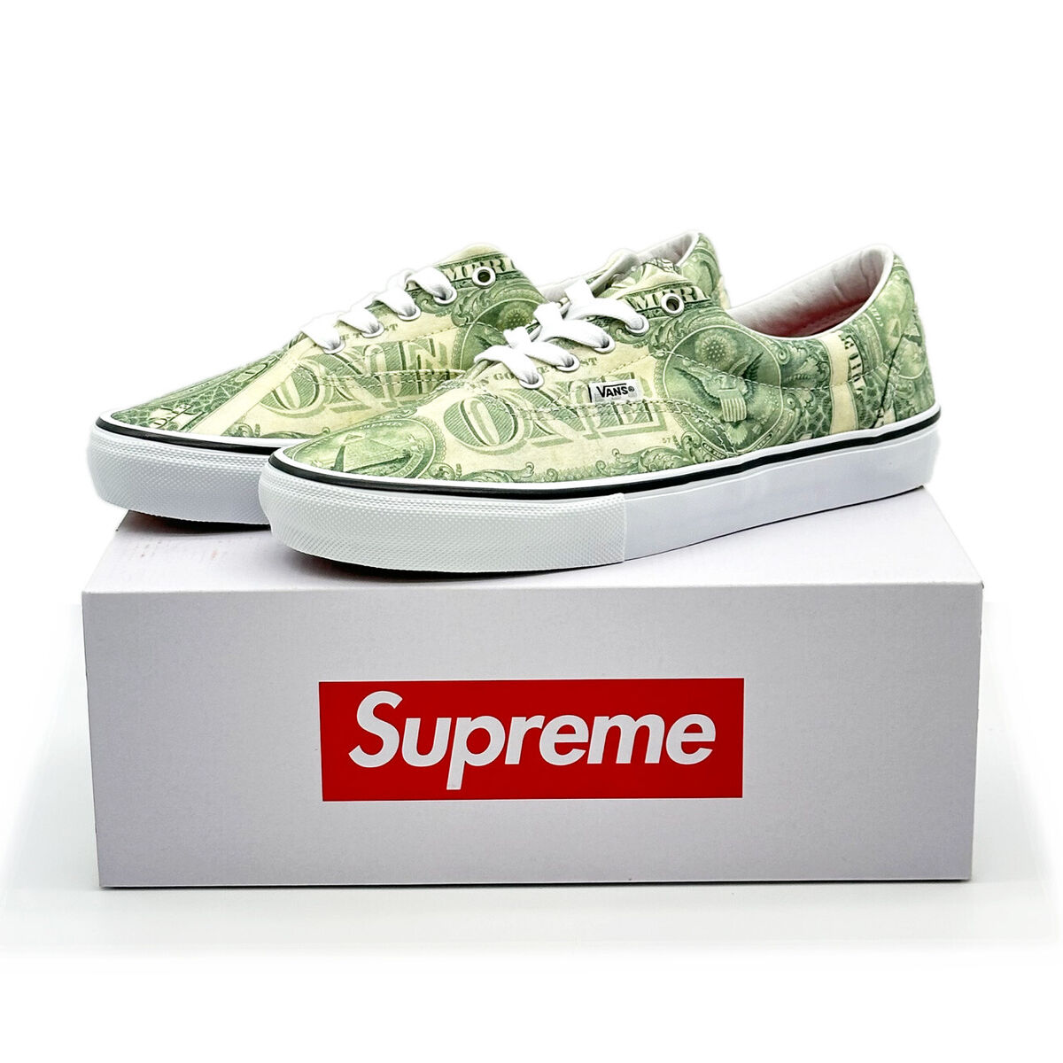 ついに再販開始!】 希少24cm Supreme Green Era Doller Vans