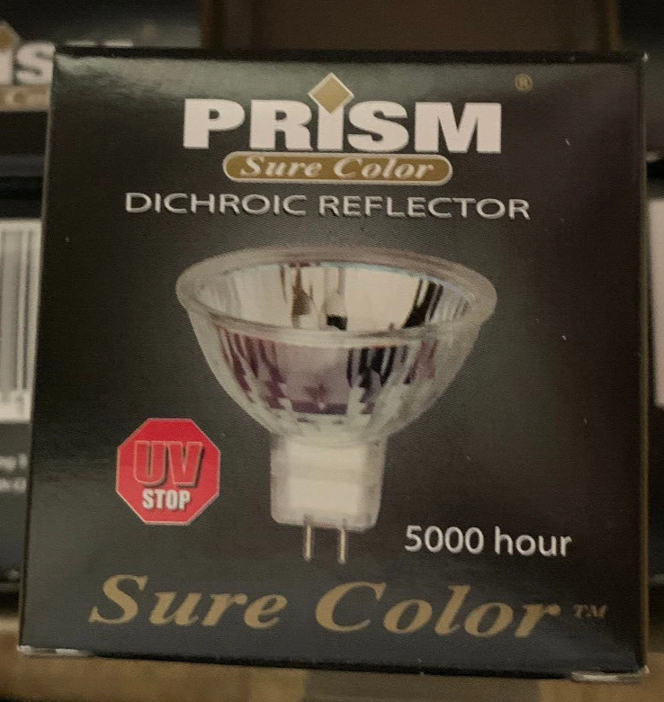 10 pack, Halco 107120 MR16BAB/SC 12V 20W 38° Bulbs Halo Lamp MR16 Sure Color - Image 2 of 4