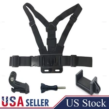  Mobile Phone Chest Mount Harness Strap Holder Clip Live Broadcast Accessories