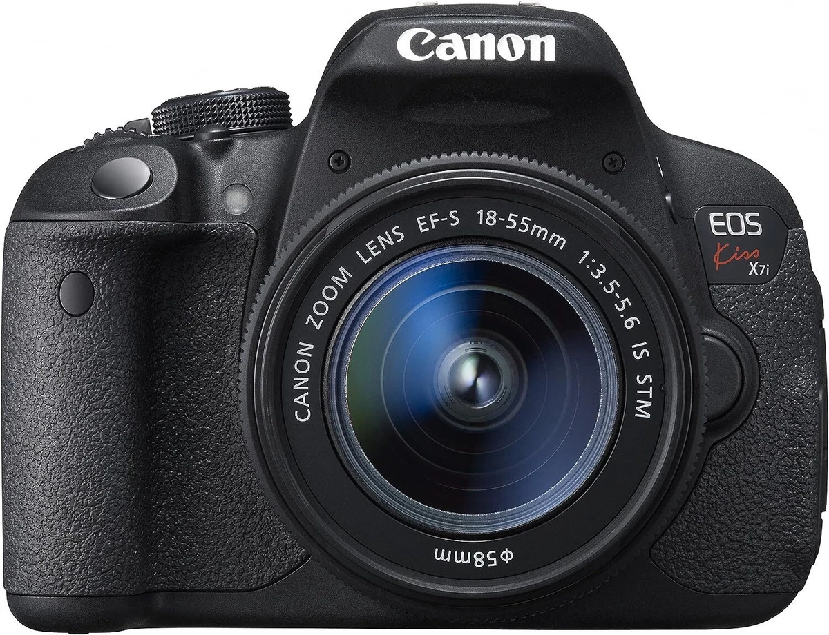 Canon Digital SLR Camera EOS Kiss X7i & EF-S18-55mm F3.5-5.6 IS STM used items