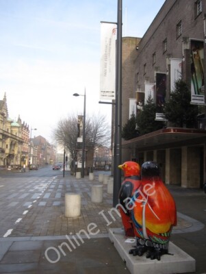 Photo 6x4 Go Penguins outside the Philharmonic Hall #2 Liverpool Go Pengu c2009