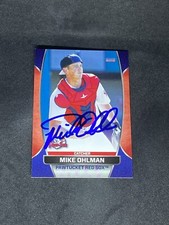 Mike Ohlman 2018 Choice Pawtucket Red Sox #20 Blue Jays Autographed Signed Card