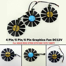 Fan Replace for ASUS Strix GTX 980Ti GTX 1080 1060 1070 RX 480 580 VEGA64 VEGA56
