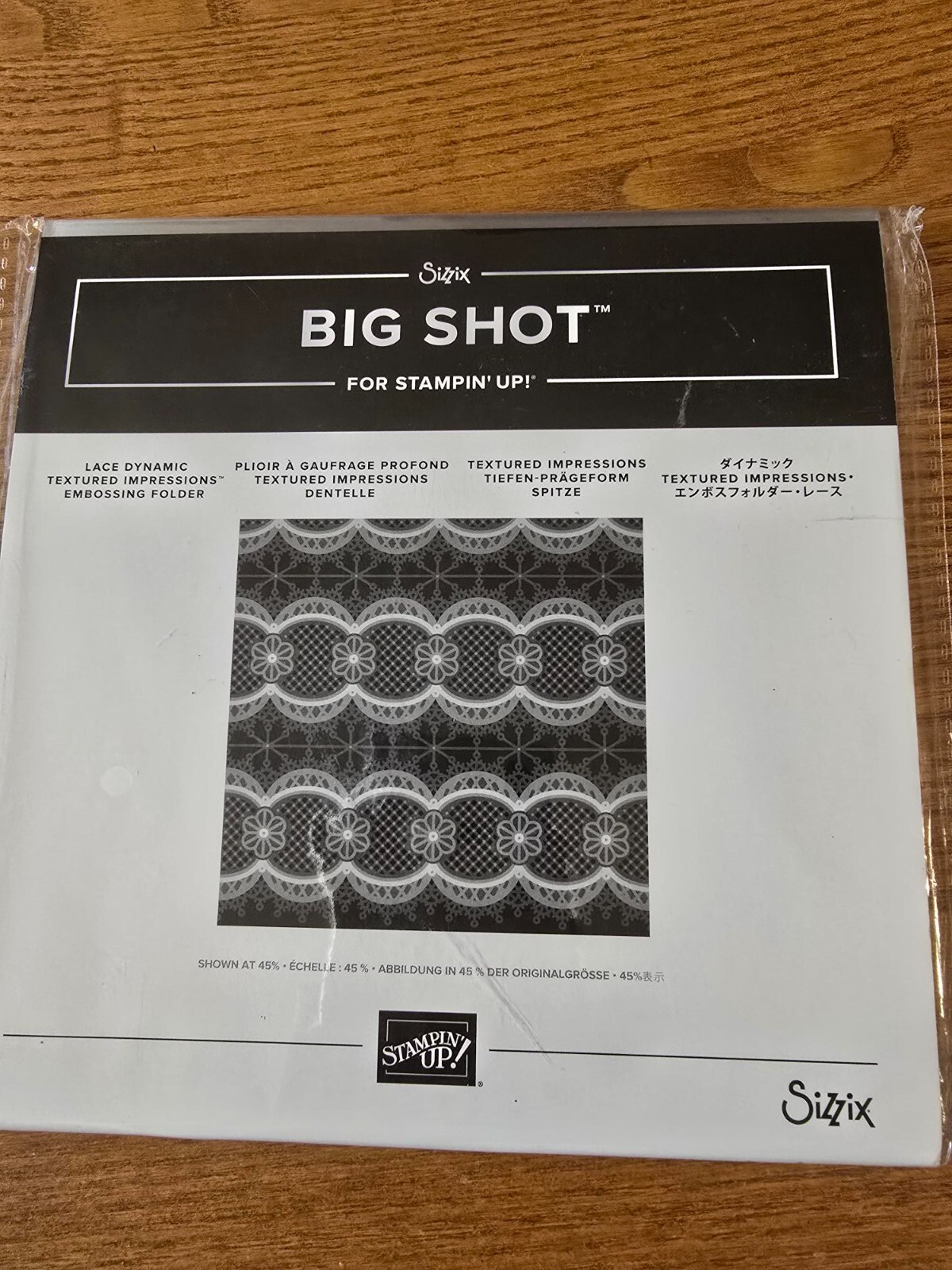 Stampin' Up! Lace Dynamic Textured Embossing Folder