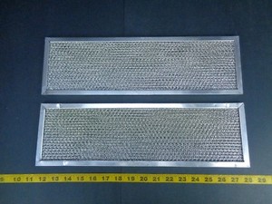 Lot of 2 RP EZ Kleen Air Filter Research Products Corp Washable Reusable T