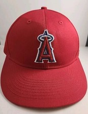 Los Angeles Angels Red Youth Strapback Hat Team MLB New Without Tags