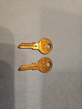 NORS CURTIS Y12 Brass Blank Keys (2)